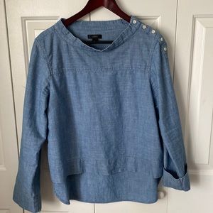 J. Crew high neck casual top